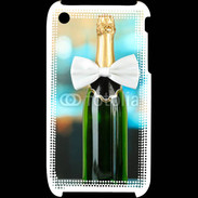 Coque iPhone 3G / 3GS Bouteille de champagne avec noeud