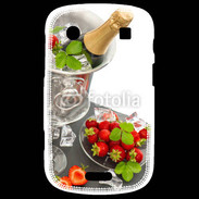 Coque Blackberry Bold 9900 Champagne et fraises
