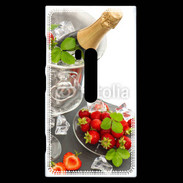 Coque Nokia Lumia 920 Champagne et fraises