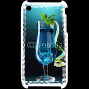 Coque iPhone 3G / 3GS Cocktail bleu