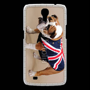 Coque Samsung Galaxy Mega Bulldog anglais en tenue
