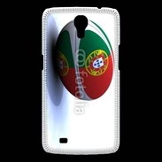 Coque Samsung Galaxy Mega Ballon de rugby Portugal