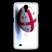 Coque Samsung Galaxy Mega Ballon de rugby Georgie