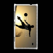 Coque Nokia Lumia 520 beach soccer couché du soleil