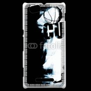 Coque Sony Xperia M Basket background
