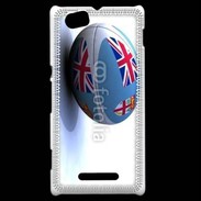 Coque Sony Xperia M Ballon de rugby Fidji