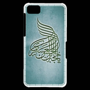 Coque Blackberry Z10 Islam A Turquoise