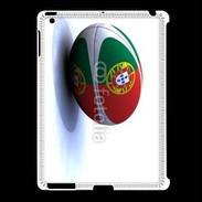 Coque iPad 2/3 Ballon de rugby Portugal
