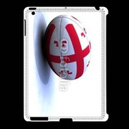 Coque iPad 2/3 Ballon de rugby Georgie