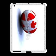 Coque iPad 2/3 Ballon de rugby Canada