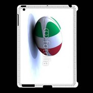 Coque iPad 2/3 Ballon de rugby Italie