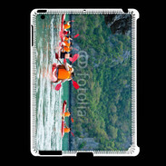 Coque iPad 2/3 Balade en canoë kayak 2