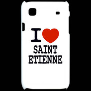 Coque Samsung Galaxy S I love Saint Etienne