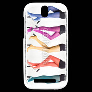 Coque HTC One SV Collants multicolors