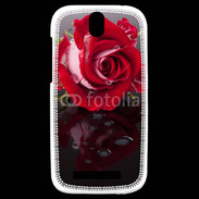 Coque HTC One SV Belle rose Rouge 10