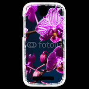 Coque HTC One SV Belle Orchidée violette 15