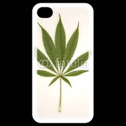 Coque iPhone 4 / iPhone 4S Feuille de cannabis 3
