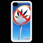 Coque iPhone 4 / iPhone 4S Interdiction de cannabis 2