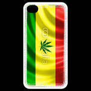 Coque iPhone 4 / iPhone 4S Drapeau cannabis