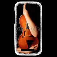 Coque HTC One SV Amour de violon