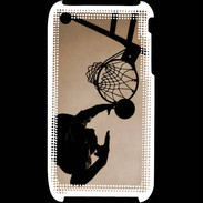 Coque iPhone 3G / 3GS Basket en noir et blanc