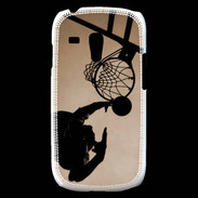 Coque Samsung Galaxy S3 Mini Basket en noir et blanc