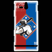 Coque Sony Xperia U All Star Baseball USA