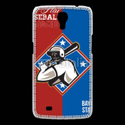 Coque Samsung Galaxy Mega All Star Baseball USA