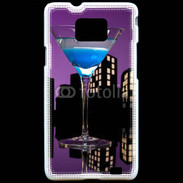 Coque Samsung Galaxy S2 Blue martini