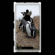Coque Nokia Lumia 925 2 pingouins