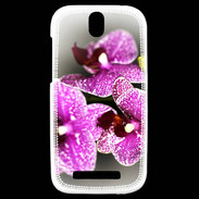 Coque HTC One SV Belle Orchidée PR
