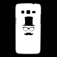 Coque Samsung Galaxy Express2 chapeau moustache