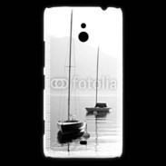 Coque Nokia Lumia 1320 Bateau sur un lac