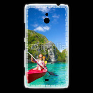 Coque Nokia Lumia 1320 Kayak dans un lagon