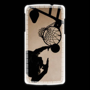 Coque LG Nexus 5 Basket en noir et blanc