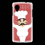 Coque LG Nexus 5 Chef cuisinier