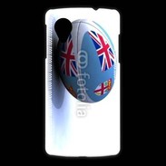 Coque LG Nexus 5 Ballon de rugby Fidji