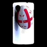 Coque LG Nexus 5 Ballon de rugby Georgie