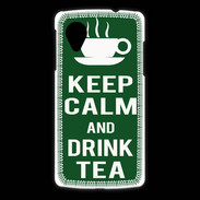 Coque LG Nexus 5 Keep Calm Drink Tea Vert