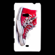 Coque Nokia Lumia 625 Chaussure Converse rouge