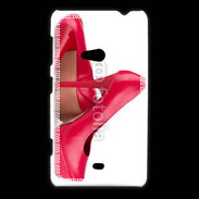 Coque Nokia Lumia 625 Escarpins plateformes rouges