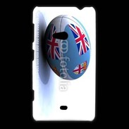 Coque Nokia Lumia 625 Ballon de rugby Fidji