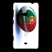 Coque Nokia Lumia 625 Ballon de rugby Portugal