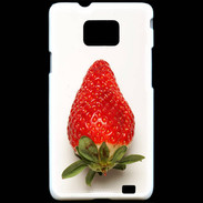 Coque Samsung Galaxy S2 Belle fraise PR