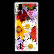 Coque Huawei Ascend P2 Belles fleurs