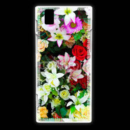 Coque Huawei Ascend P2 Fleurs 2