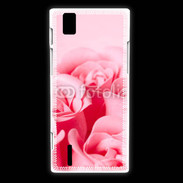 Coque Huawei Ascend P2 Belle rose 5