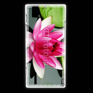 Coque Huawei Ascend P2 Fleur de nénuphar
