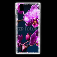 Coque Huawei Ascend P2 Belle Orchidée violette 15