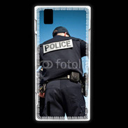 Coque Huawei Ascend P2 Agent de police 5